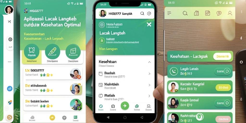 Tampilan antarmuka HIGGS777 dengan fitur Lacak Langkah yang mudah dipahami.