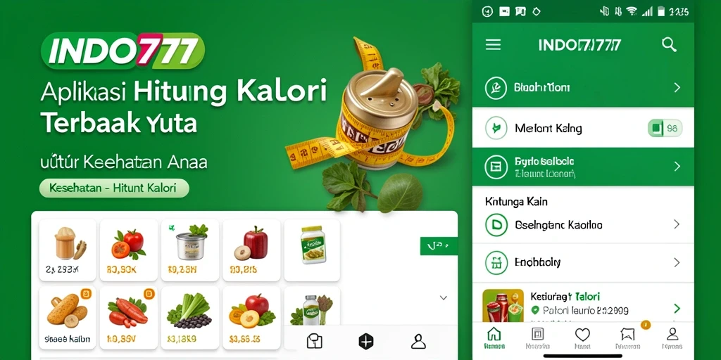 Antarmuka pengguna INDO777 yang sederhana dan informatif.