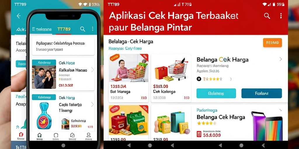 Tampilan antarmuka TT789 yang memudahkan pengecekan harga.